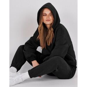 Black Anrabess Hoodie Woman